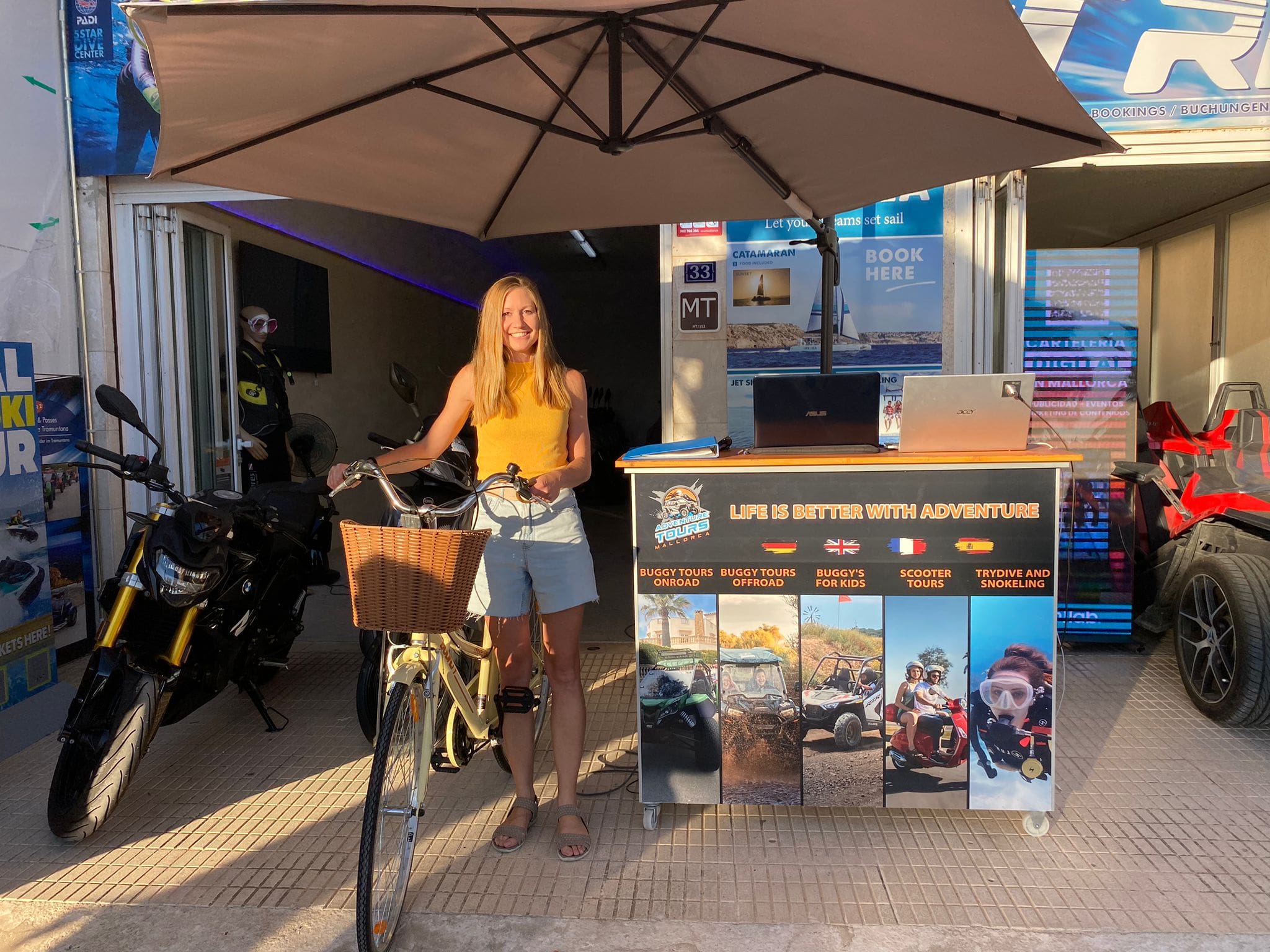 Fahrradvermietung Playa de Palma